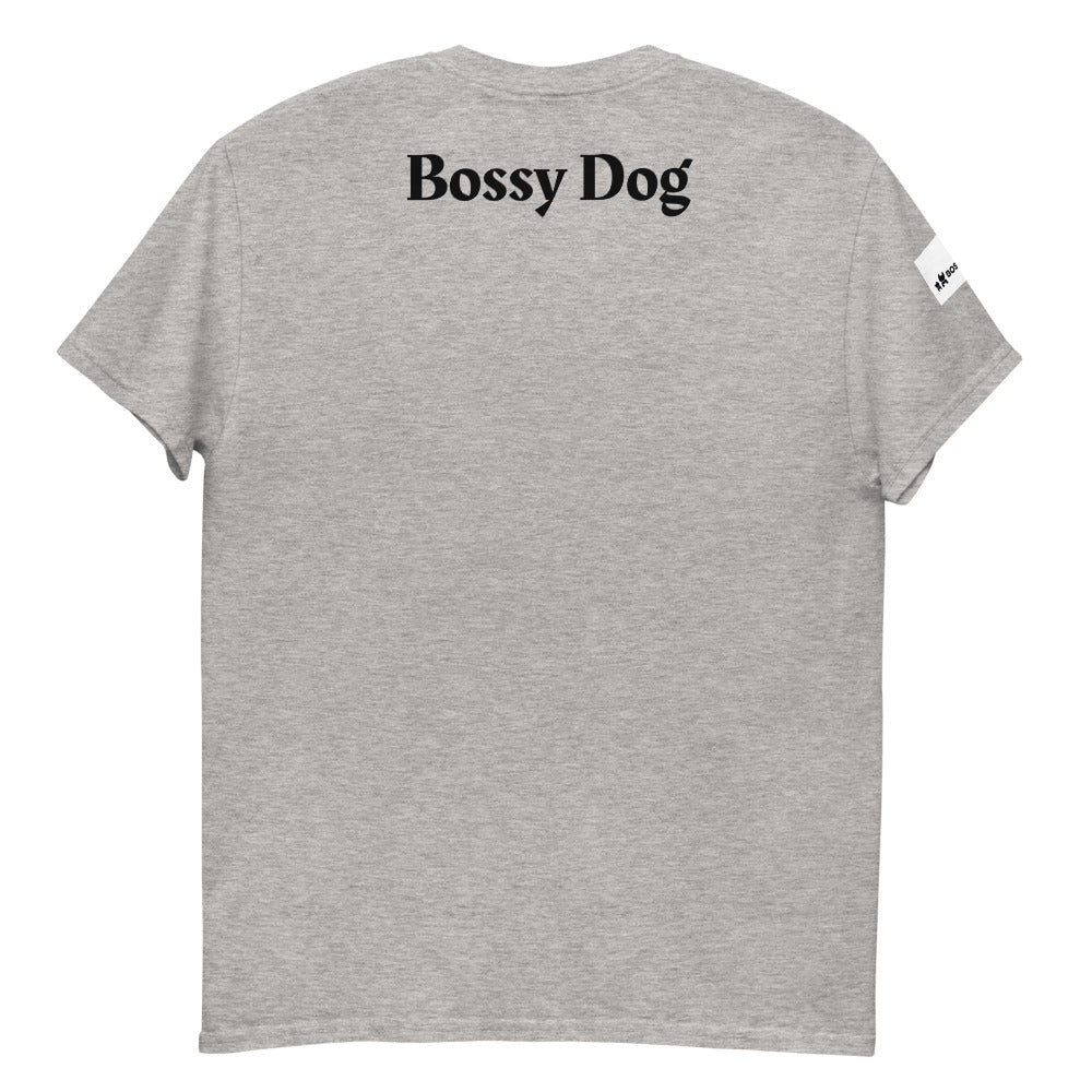 Men's heavyweight tee (Bossy Dog)
