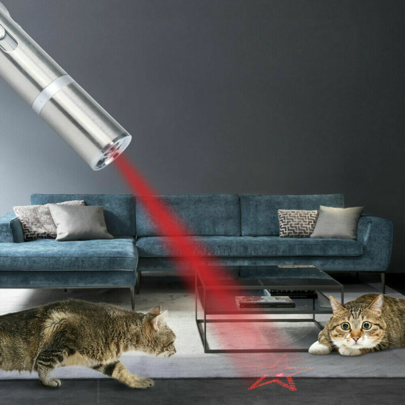 3 in 1 USB Rechargeable Funny Cat Chaser Toy