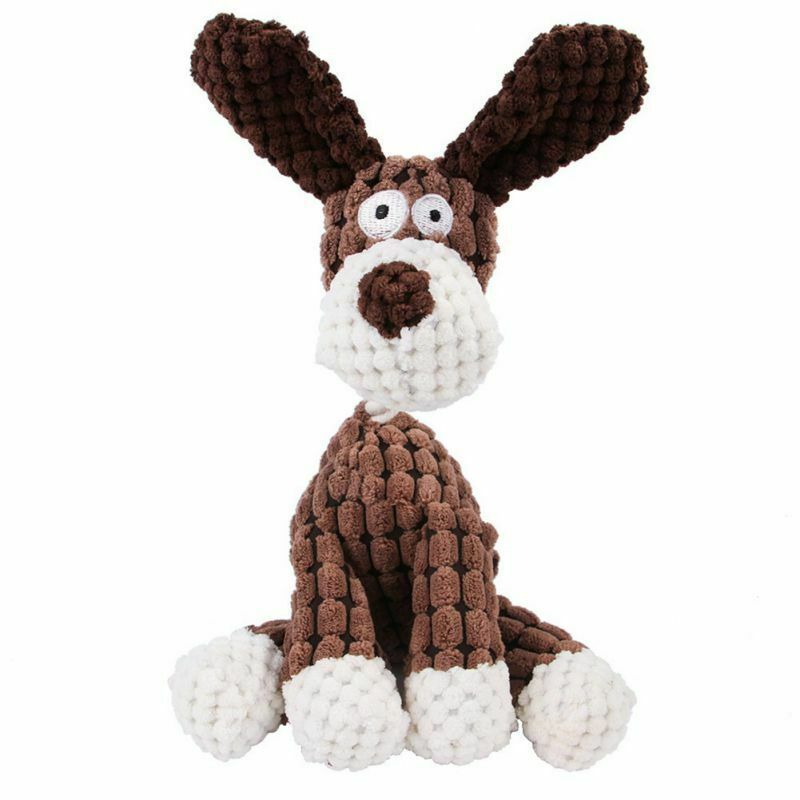Funny Pet Puppy Chew Squeaker  Toys Teeth