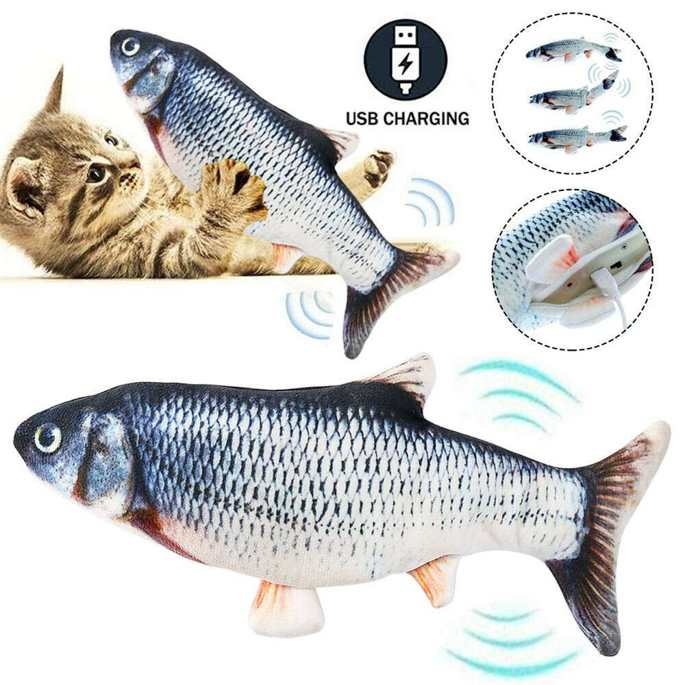 Electric  Realistic Interactive Kicker Jumping Dancing Kitten Toys