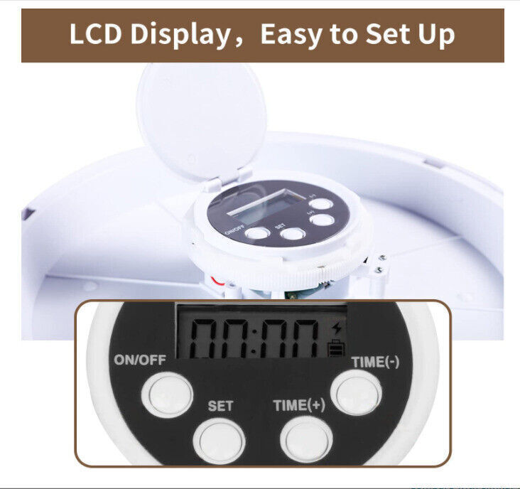 Automatic Food Dispenser Timed Food Bowl Music