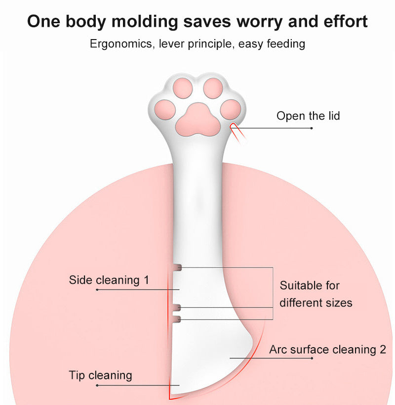 Tableware Multifunction Pet Canned Spoon Jar Opener Puppy