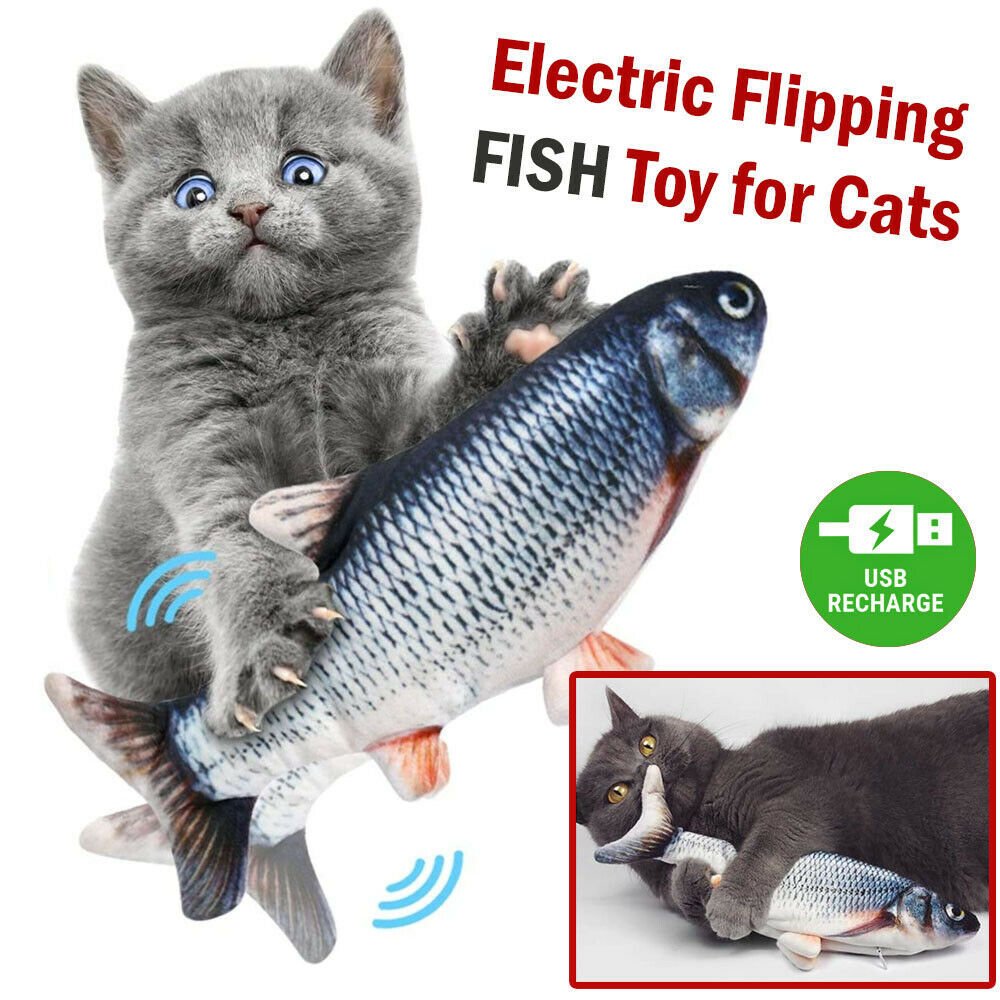 Electric  Realistic Interactive Kicker Jumping Dancing Kitten Toys