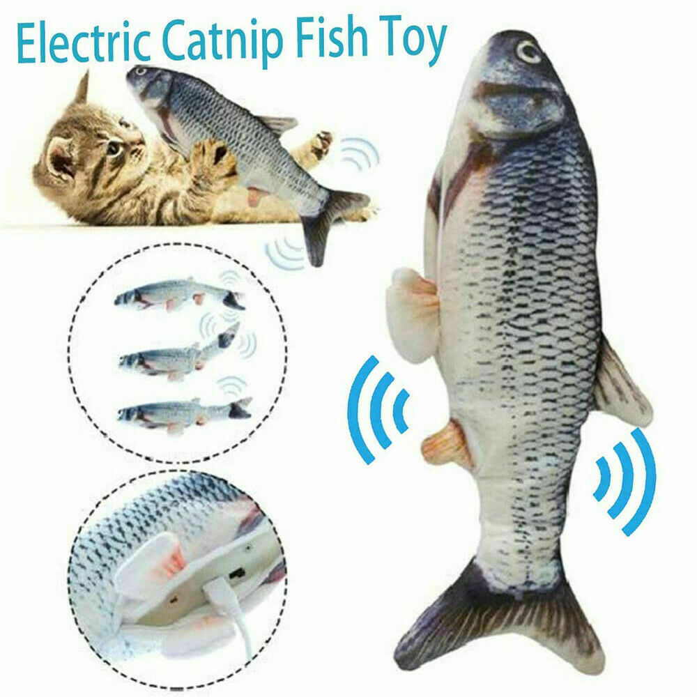 Electric  Realistic Interactive Kicker Jumping Dancing Kitten Toys