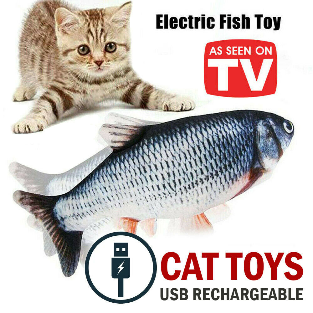 Electric  Realistic Interactive Kicker Jumping Dancing Kitten Toys