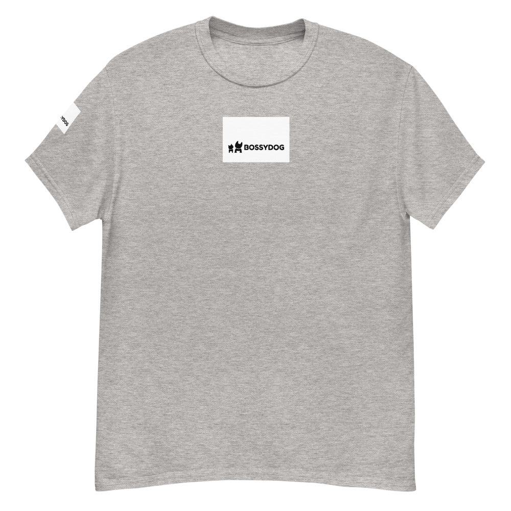 Men's heavyweight tee (Bossy Dog)