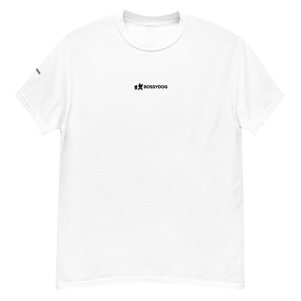 Men's heavyweight tee (Bossy Dog)