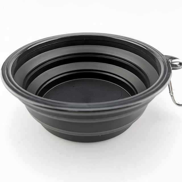 1000ML Pet Bowl Folding Silicone Travel Pet Bowls