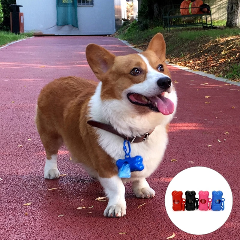 21 Pcs. Printed Dog Waste Bags