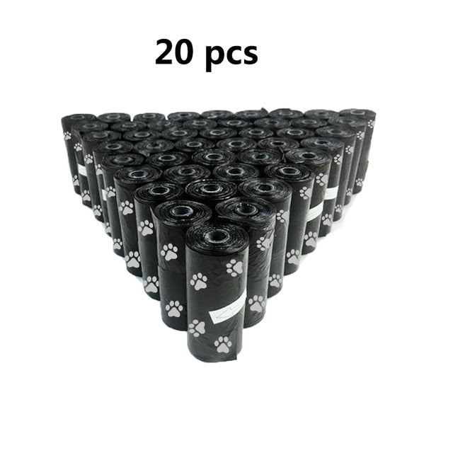 21 Pcs. Printed Dog Waste Bags