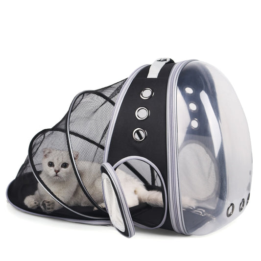 Quality Expandable Transparent Pet Carrier (Backpack)
