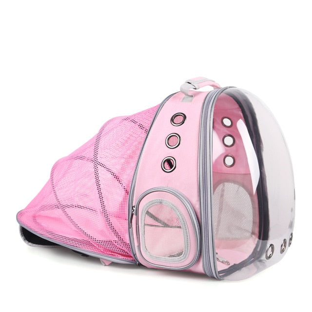 Quality Expandable Transparent Pet Carrier (Backpack)