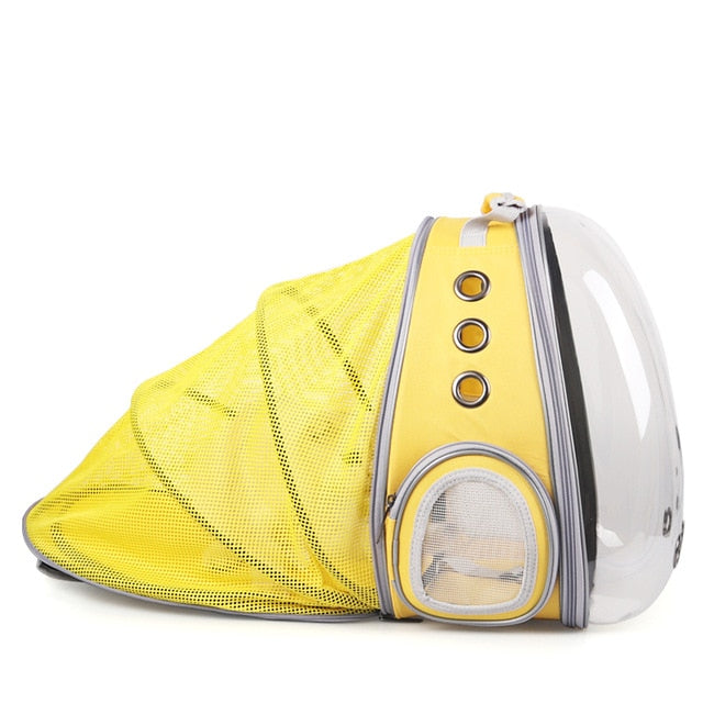 Quality Expandable Transparent Pet Carrier (Backpack)