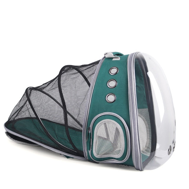 Quality Expandable Transparent Pet Carrier (Backpack)