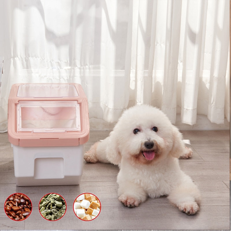Pet Dog Food Storage Container