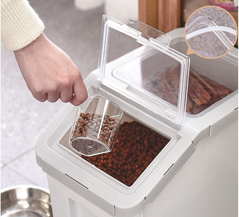 Pet Dog Food Storage Container